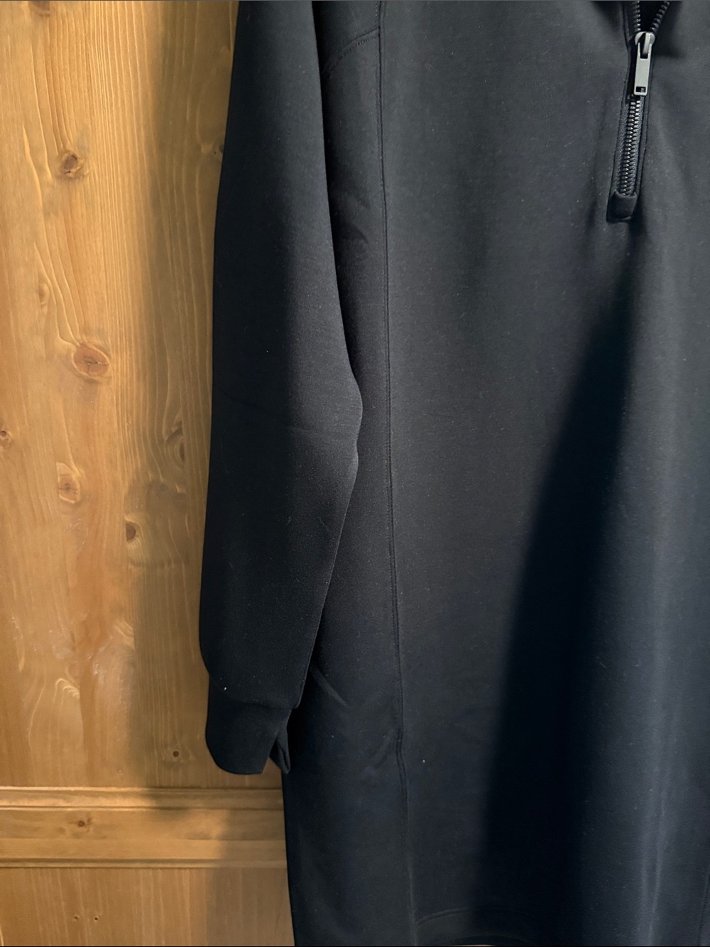 Spanx Black Half-Zip Dress - Picture 4 of 4